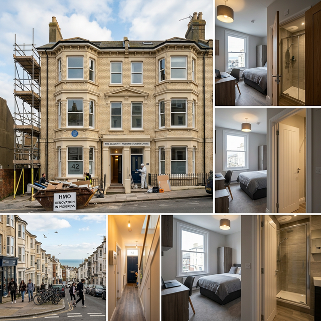 HMO Conversions in Brighton: Financing Student Lets Near the Universities