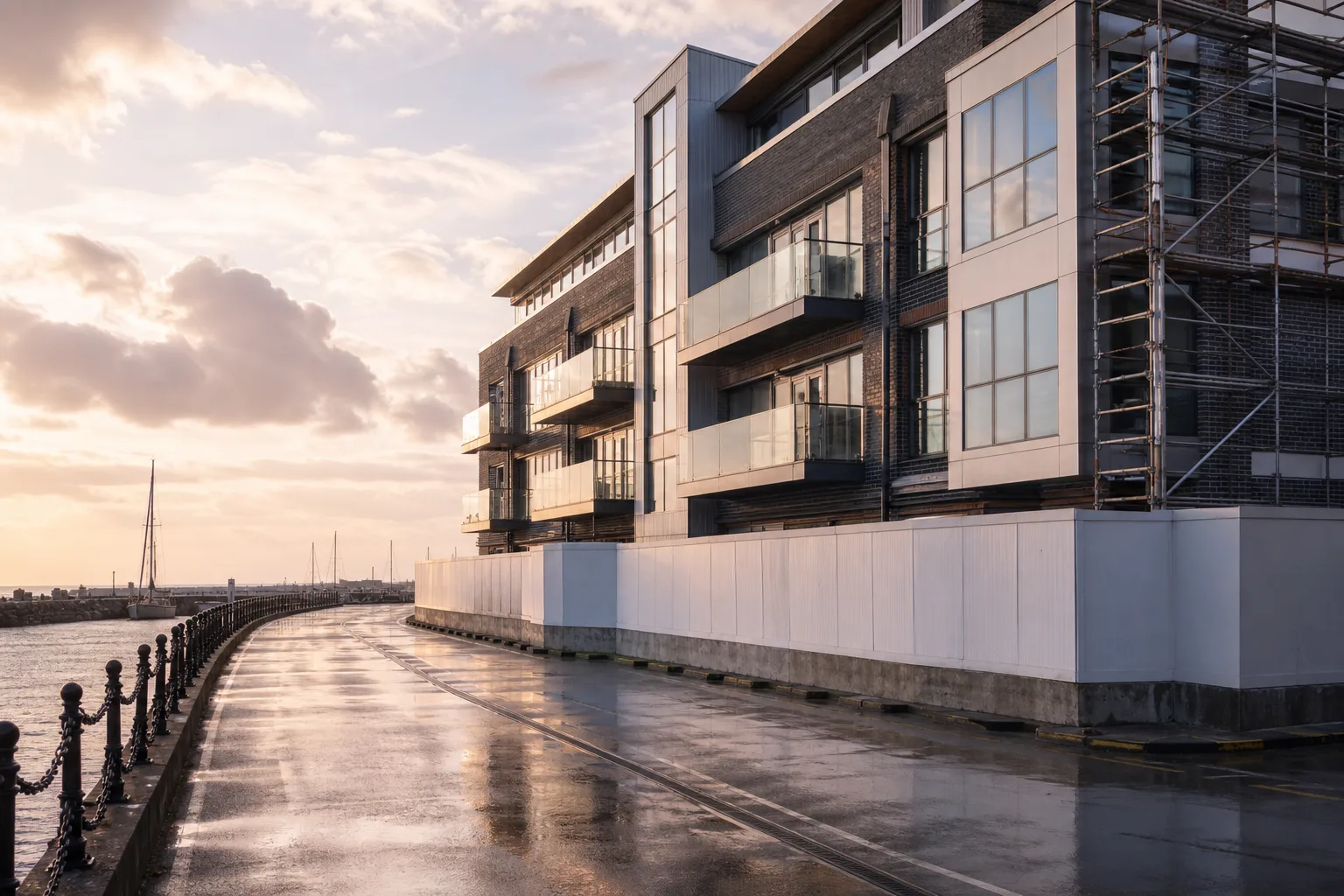 Brighton Marina apartment block nearing practical completion